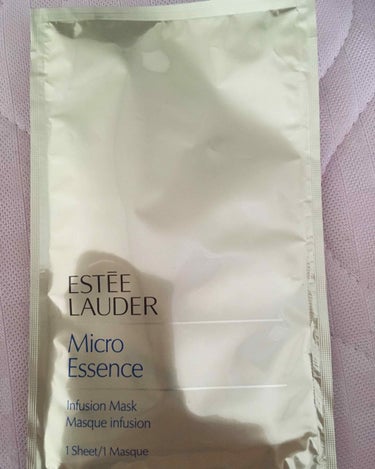 ESTEE LAUDER マイクロ エッセンス マスクのクチコミ「こんばんは。
今日ご紹介いたしますのは、エスティーローダー のマイクロエッセンスマスクです。
.....」（1枚目）