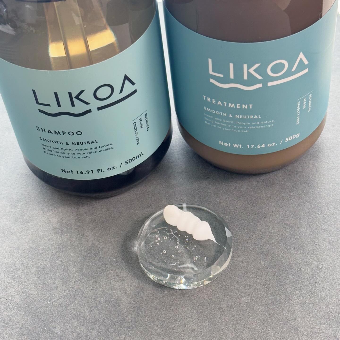 SHAMPOO & TREATMENT SMOOTH & NEUTRAL/LIKOA/サロンシャンプーを使ったクチコミ（2枚目）