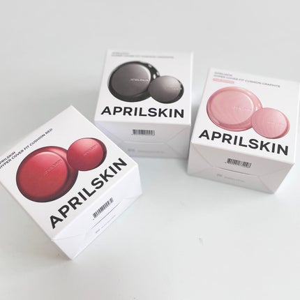 ハイパーカバーフィットクッション グラファイト/APRILSKIN/クッションファンデーションを使ったクチコミ(7枚目)