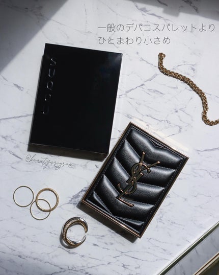 クチュール ミニ クラッチ/YVES SAINT LAURENT BEAUTE/アイシャドウパレットを使ったクチコミ(8枚目)