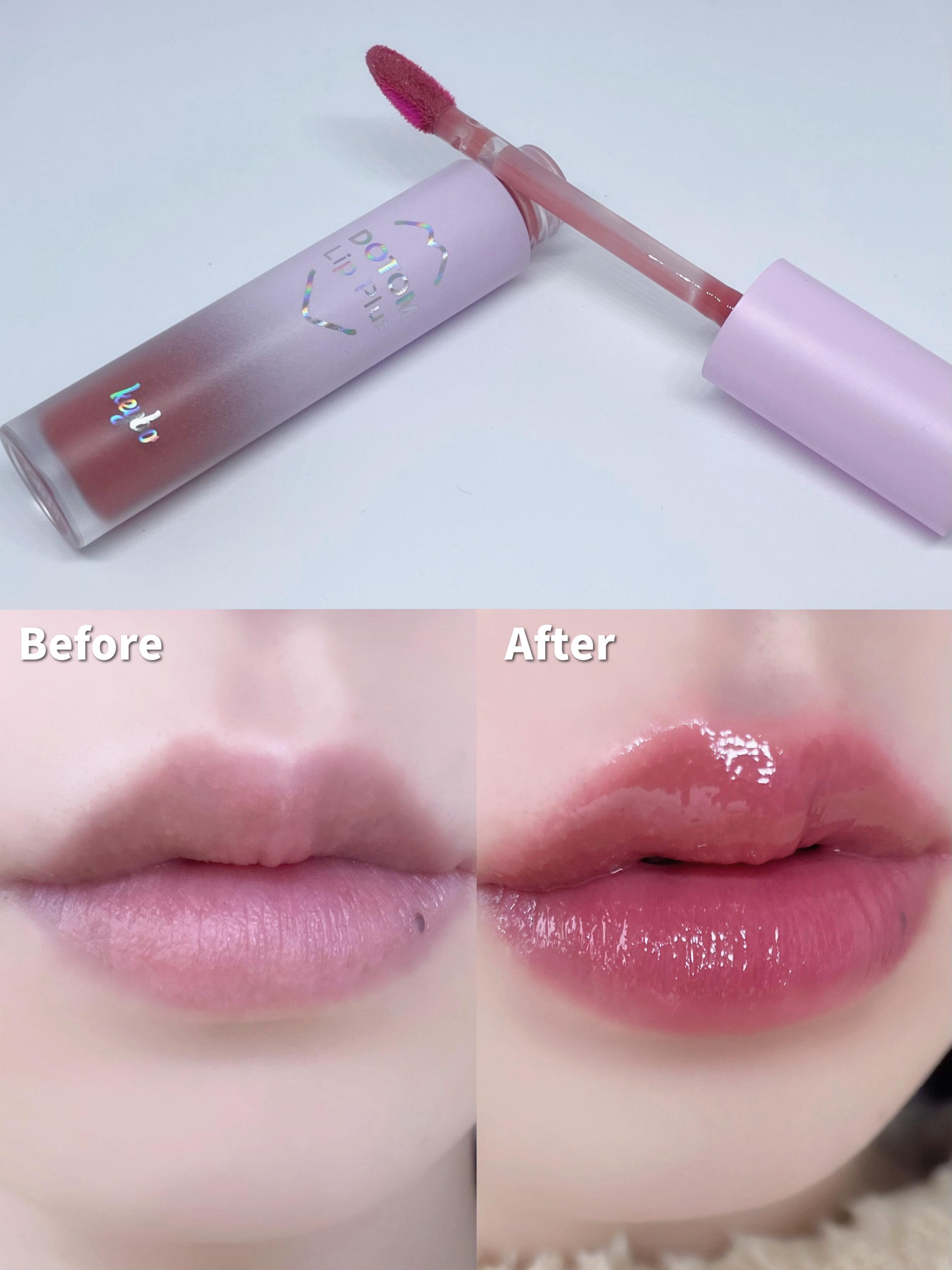 ドトムリッププラスプランパー 35 グランドマスター グレープコーク(Grape Coke)/keybo/リッププランパーを使ったクチコミ（3枚目）