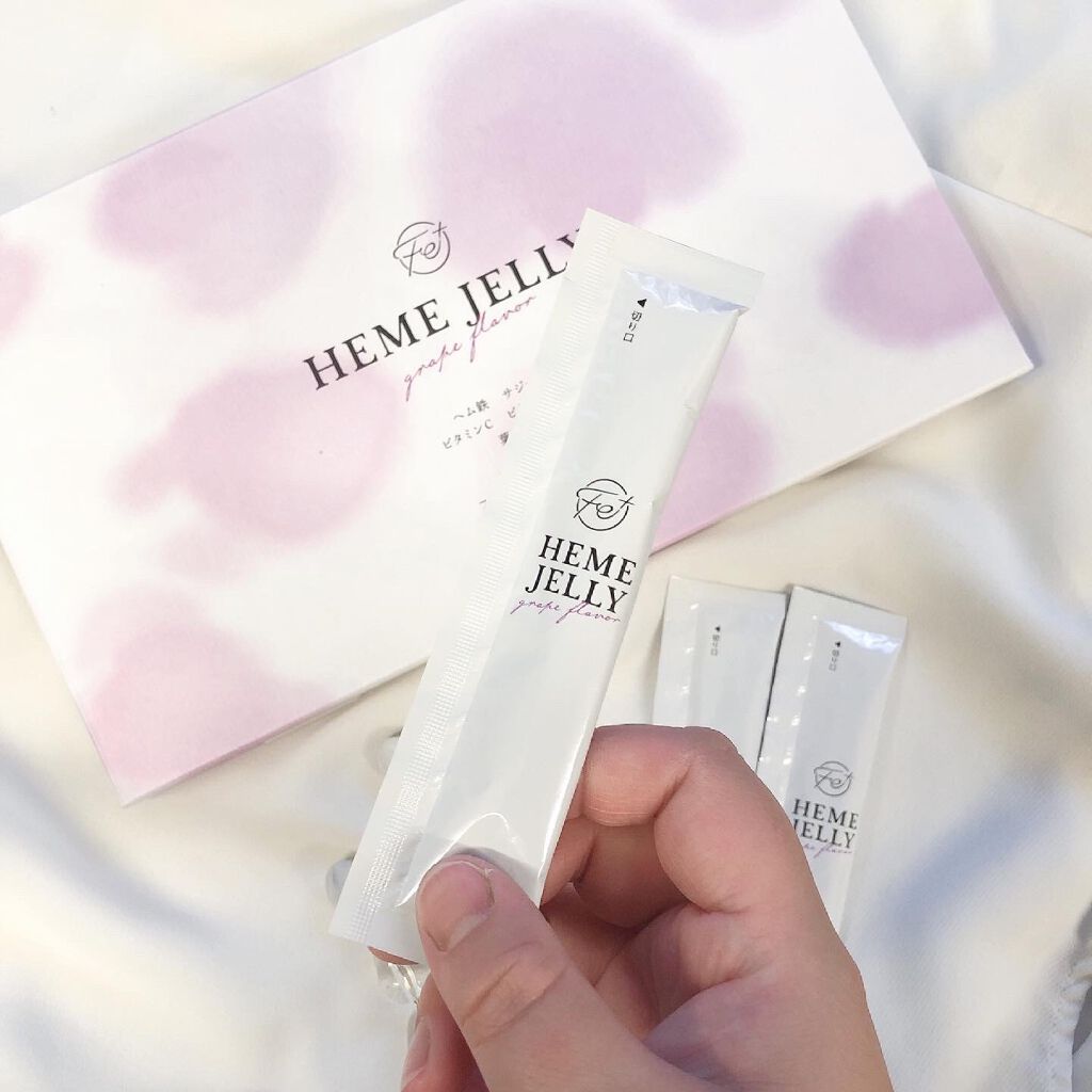 ゆーやん on LIPS 「柔らかめの寒天ゼリーみたいな、食感のヘムゼリーを食べてみた😳❤..」(2枚目)