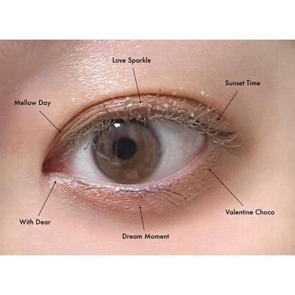 KEYBO FALL IN LOVE SHADOW PALETTE/keybo/アイシャドウパレットを使ったクチコミ(6枚目)