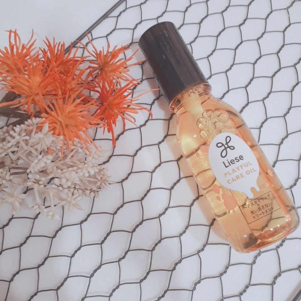 プレイフルケアオイル/リーゼ/ヘアオイルを使ったクチコミ（1枚目）