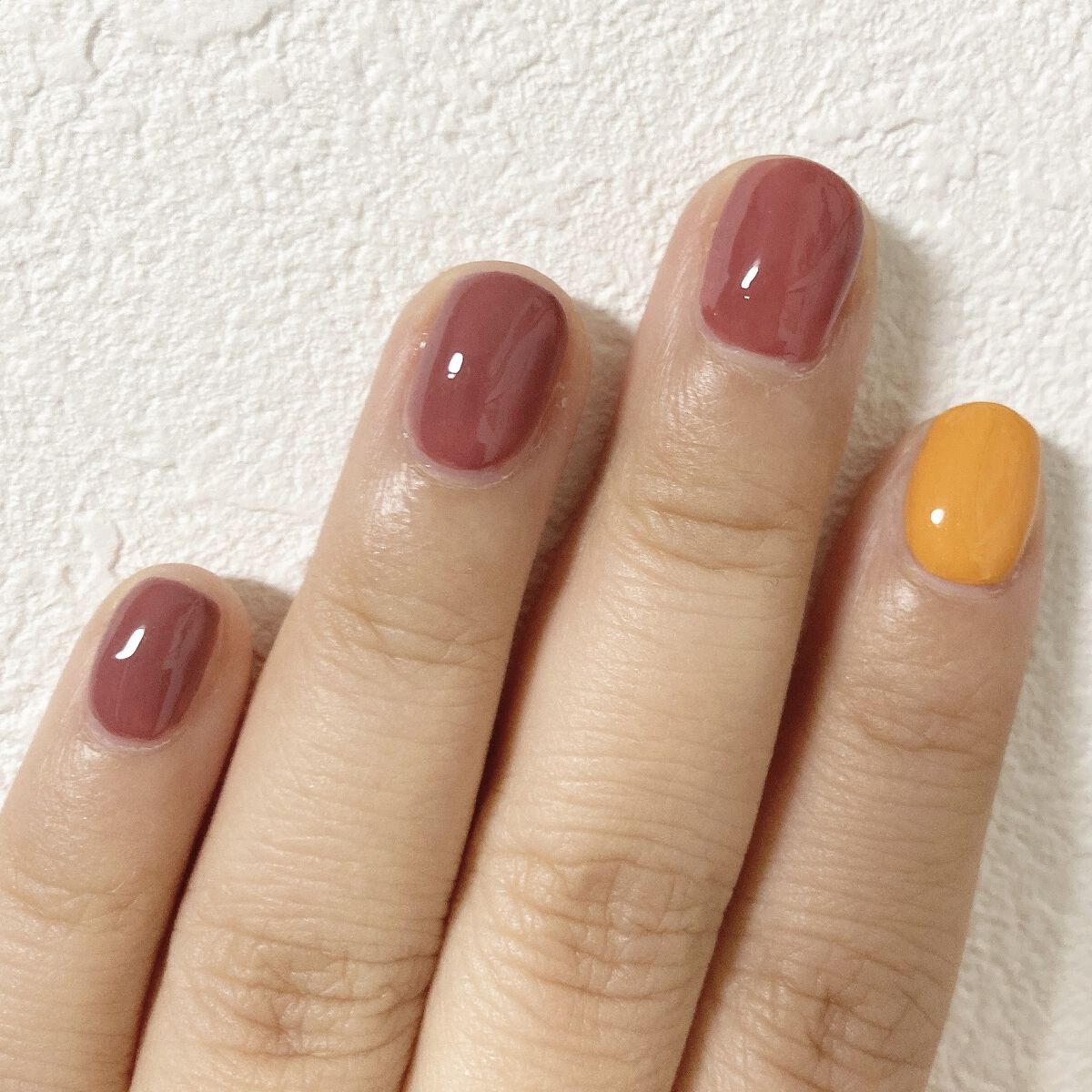 爪強化ベースコート/DAISO/ネイルベースコートを使ったクチコミ（2枚目）