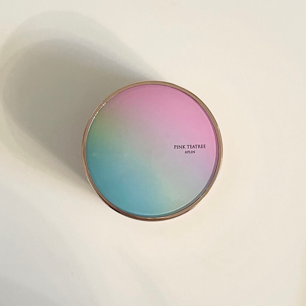 ピンクティーツリーカバークッション/APLIN/クッションファンデーションを使ったクチコミ(1枚目)