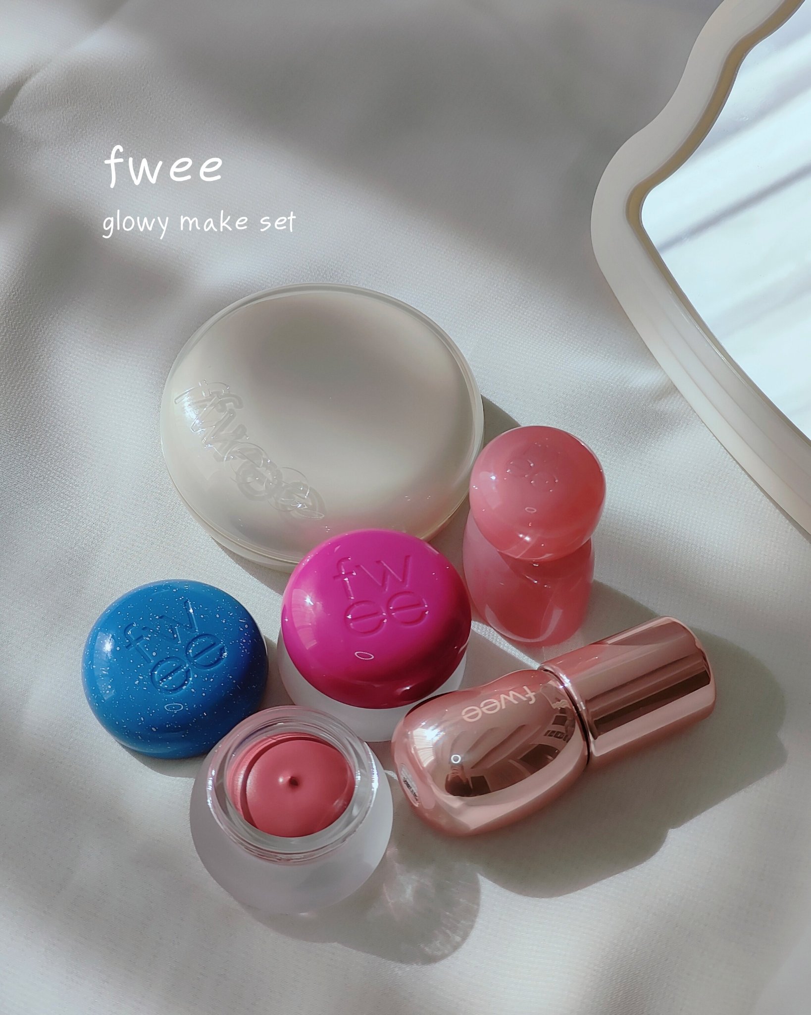 リップアンドチーク ブラーリープリンポット/fwee/口紅を使ったクチコミ（1枚目）