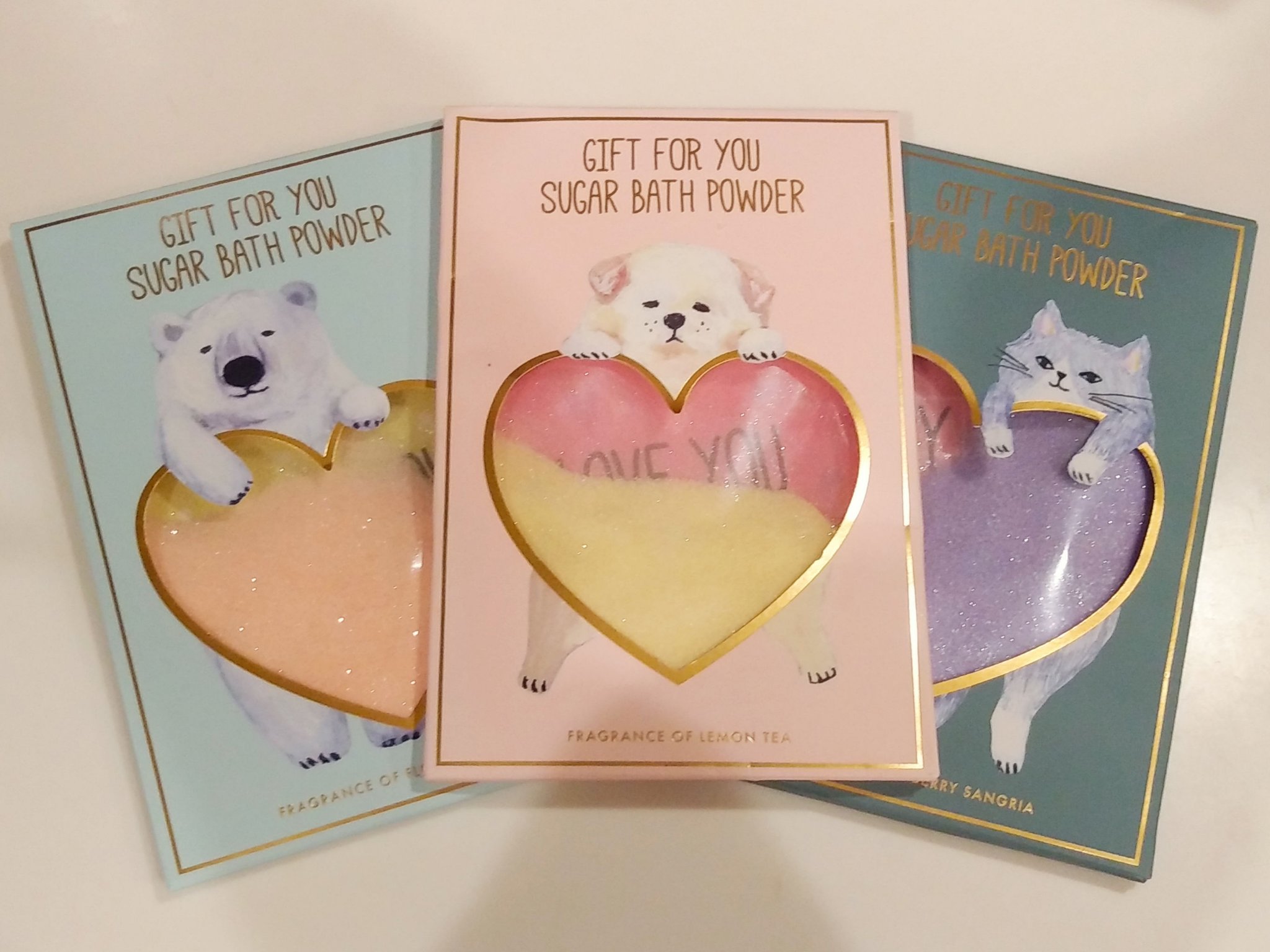 GIFT FOR YOU SUGAR BATH POWDER/ノルコーポレーション/保湿系入浴剤を使ったクチコミ（1枚目）