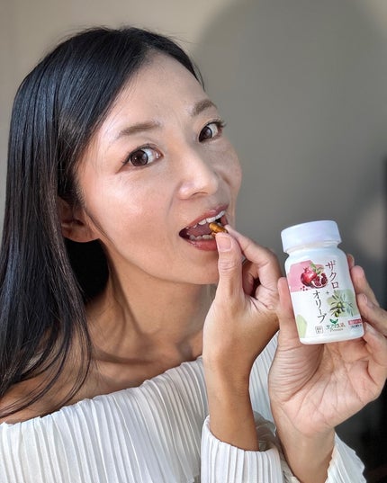 えっちゃんフォロバ on LIPS 「ザクロとオリーブの出会い🫒❤️PR「ザクロ+オリーブ」を試して..」(3枚目)