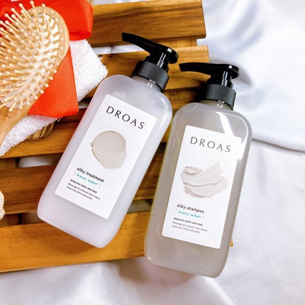 シルキーシャンプー/トリートメント/DROAS/市販シャンプーを使ったクチコミ(1枚目)