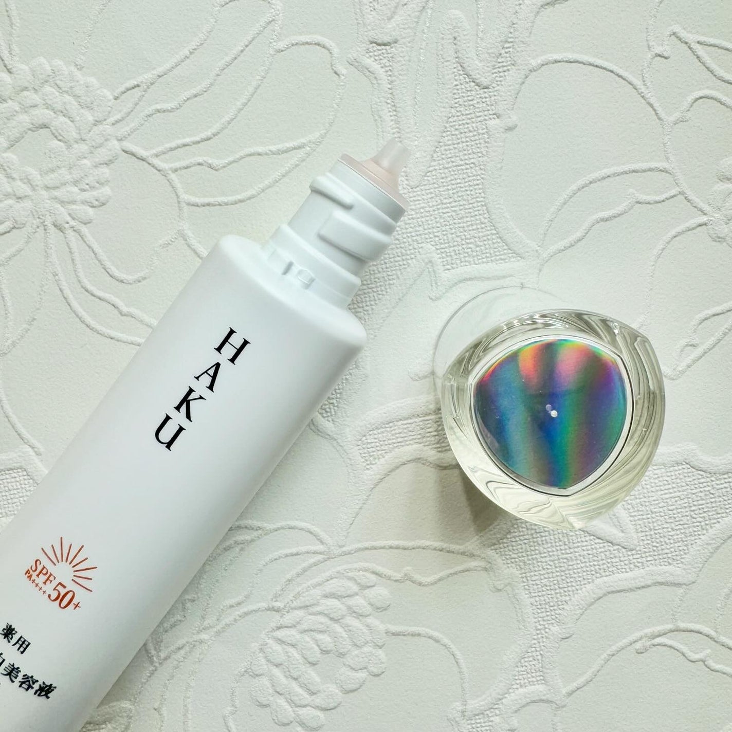 薬用 日中美白美容液UV/HAKU/日焼け止めローションを使ったクチコミ(2枚目)