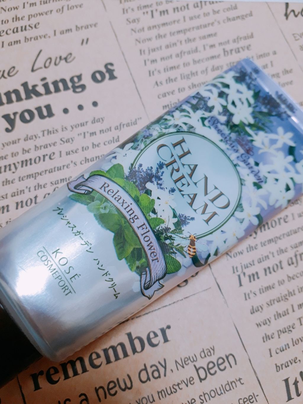 ハンドクリーム (リラクシングフラワー)/プレシャスガーデン/ハンドクリームを使ったクチコミ(1枚目)