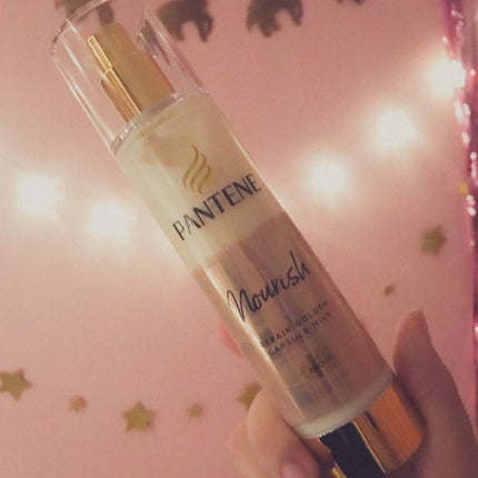 リペアー ゴールデン カプセル ミルク/パンテーン/ヘアミルクを使ったクチコミ(1枚目)