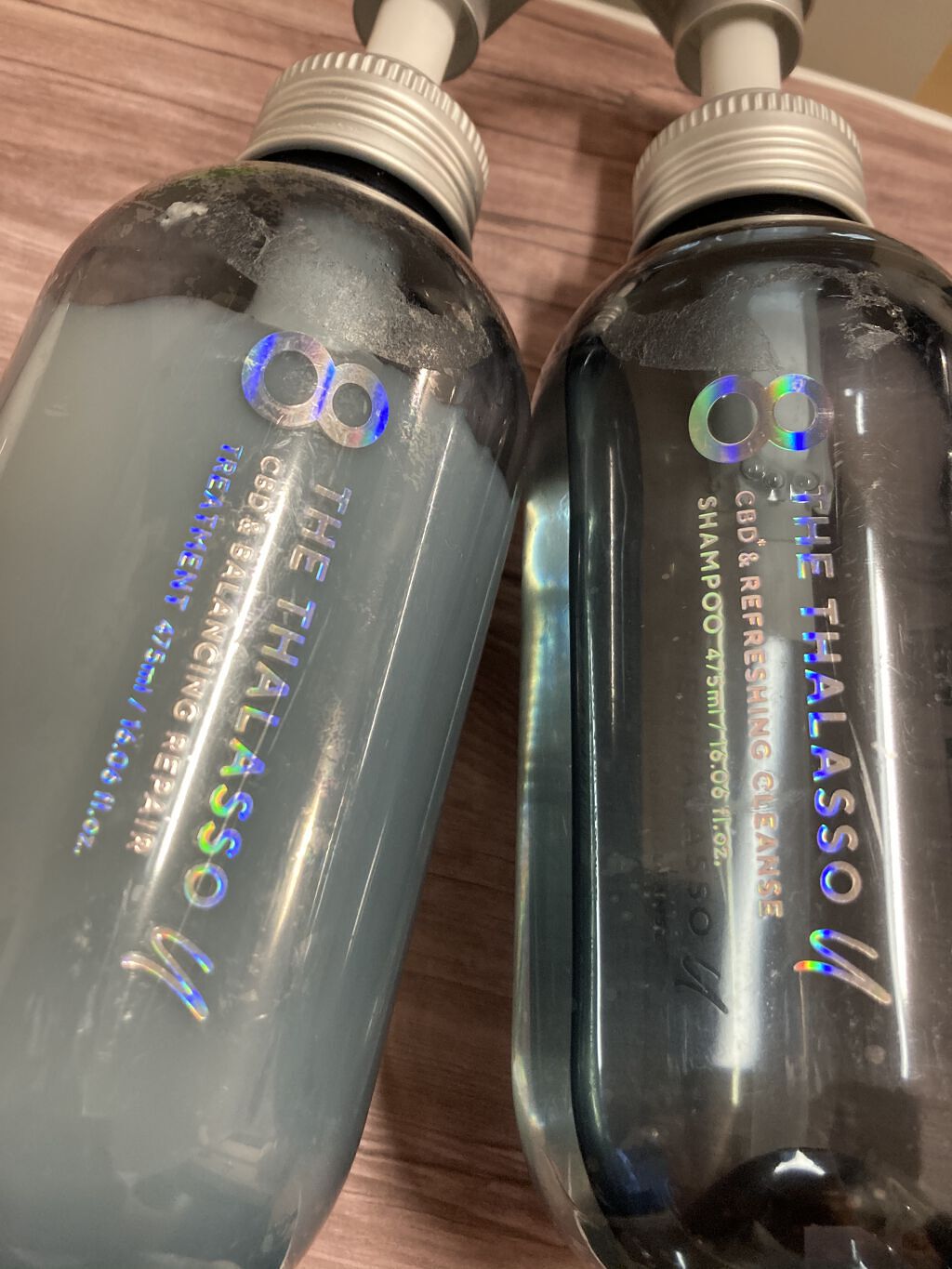 エイトザタラソ ユー CBD＆リフレッシング クレンズ 美容液シャンプー／CBD＆バランシング ダメージリペア 美容液ヘアトリートメント/エイトザタラソ/市販シャンプーを使ったクチコミ（1枚目）