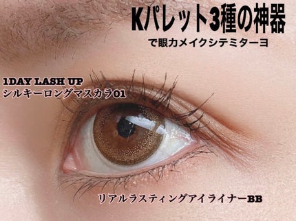 リアルラスティングアイライナー24hWP/K-パレット/リキッドアイライナーを使ったクチコミ(5枚目)