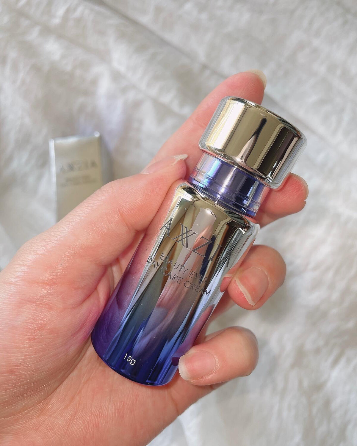 AXXZIA ビューティー アイズ デイケア クリームのクチコミ「アクシージア
ビューティーアイズ デイケア クリーム👀

beautyまとめ公式様より
いただ.....」（2枚目）