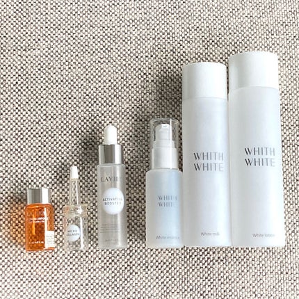 美白 化粧水/WHITH WHITE/化粧水を使ったクチコミ(2枚目)