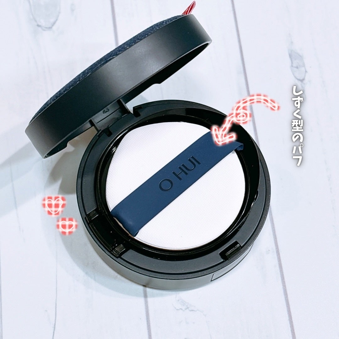 アルティメットフィット ロングウェアデニムクッション/OHUI/クッションファンデーションを使ったクチコミ(4枚目)