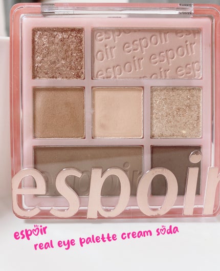 リアルアイパレット #07 クリームソーダ/espoir/マルチパレットの画像