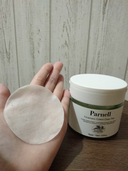 シカマヌ コットンクリアパッド/parnell/トナーパッドを使ったクチコミ(1枚目)