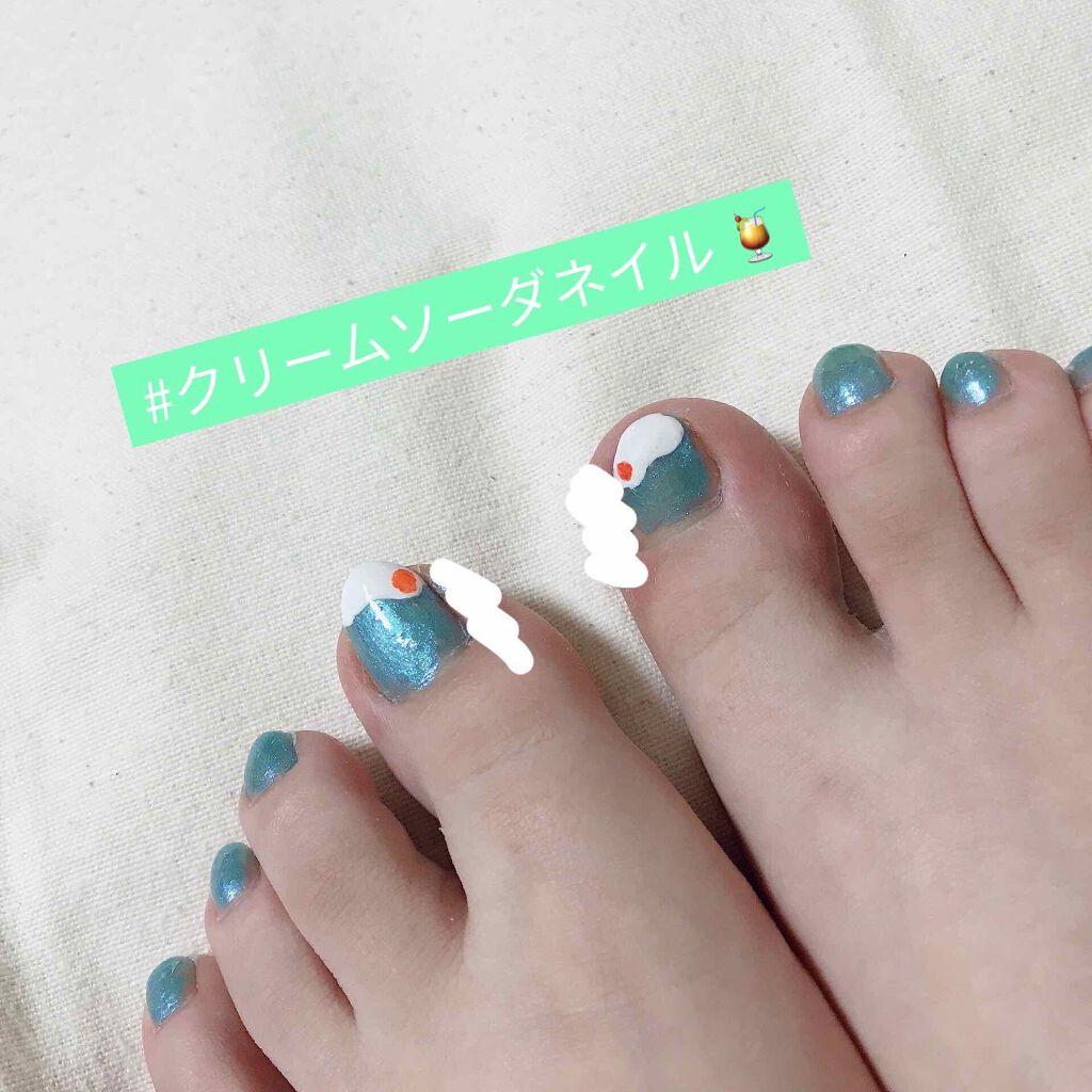 UR GLAM　COLOR NAIL SELECTION WT1＜グロッシーカラー＞/U R GLAM/マニキュアを使ったクチコミ（2枚目）