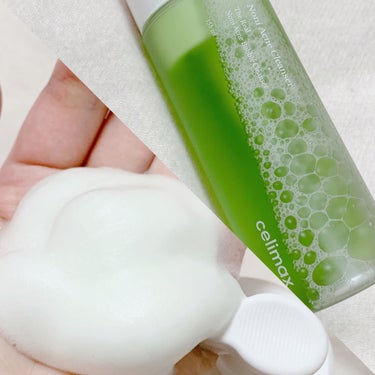 ザリアルノニアクネバブルクレンザー/celimax/泡洗顔を使ったクチコミ（3枚目）
