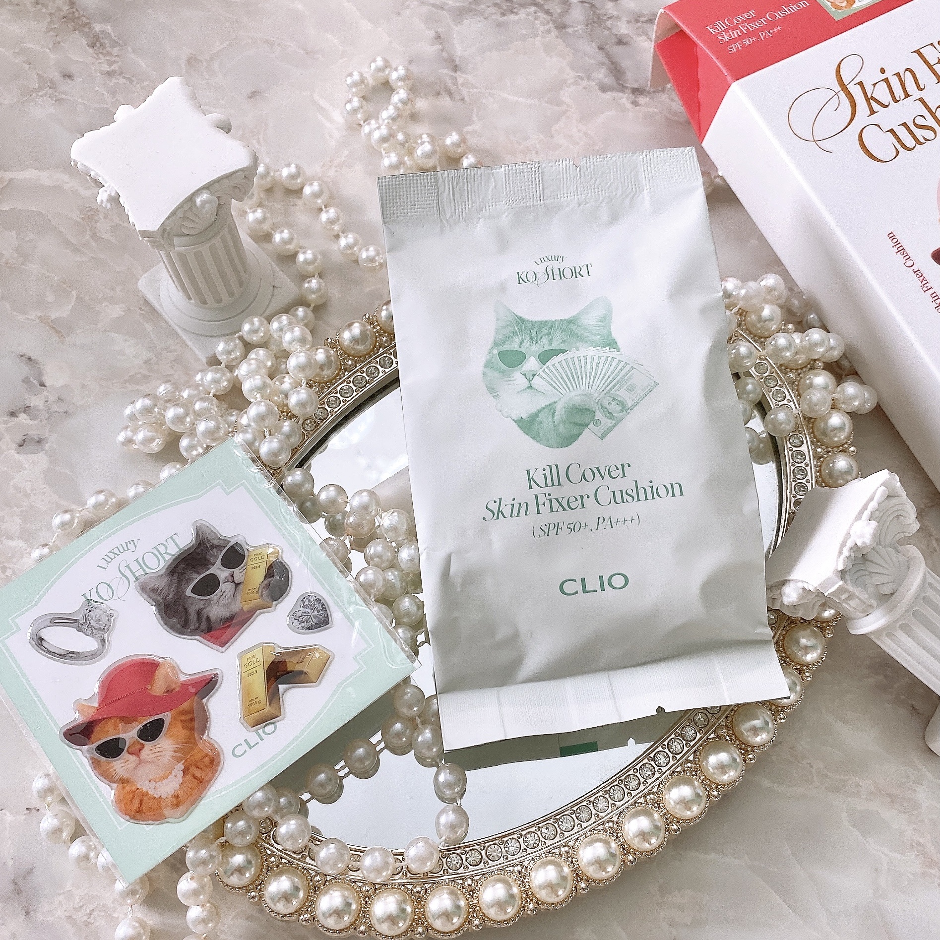 クリオ キル カバー スキン フィクサー クッション/CLIO/クッションファンデーションを使ったクチコミ（3枚目）