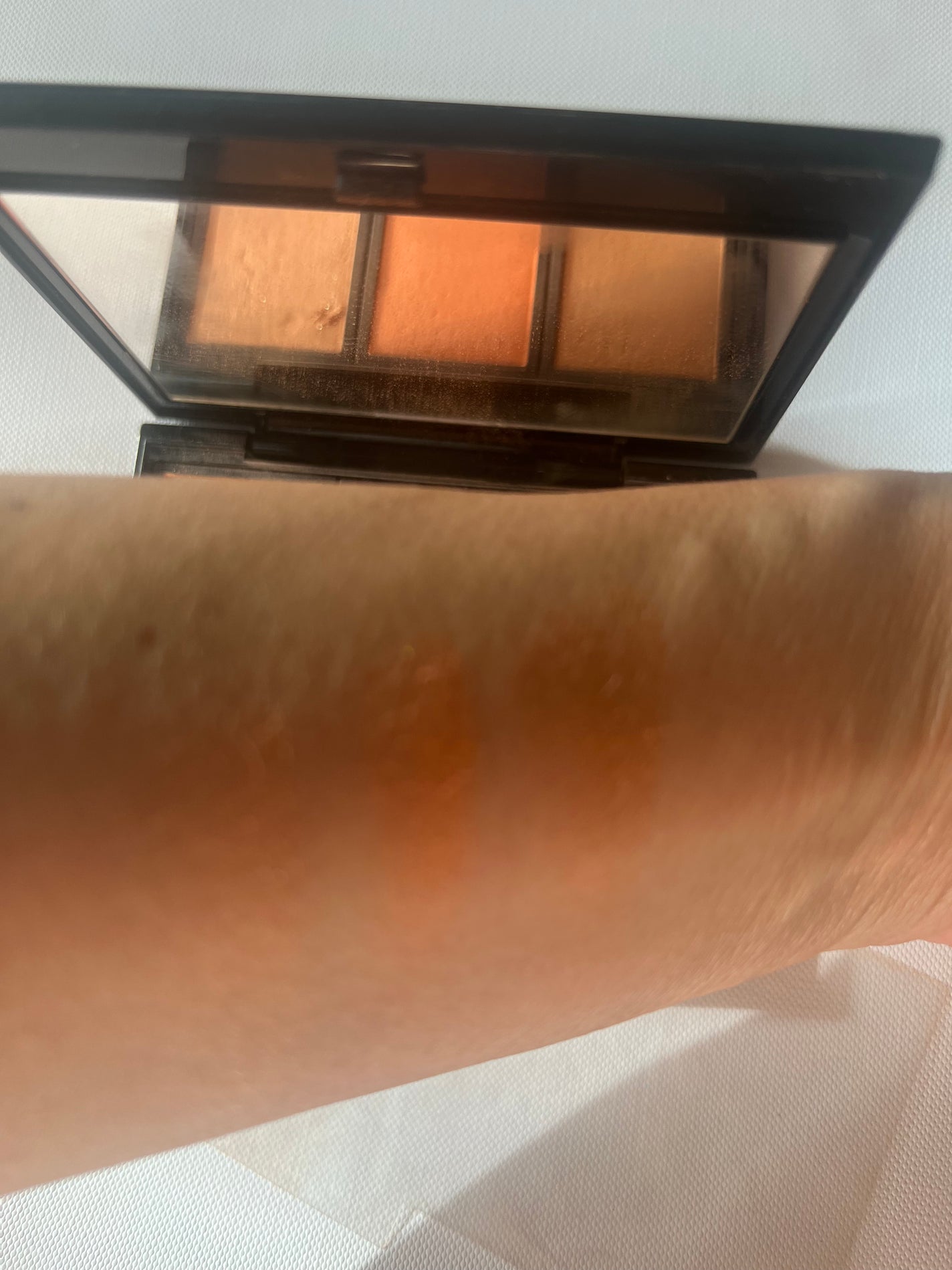 ホリデーアディクション ブラッシュ パレット “アンノウン ファミリア”/ADDICTION/パウダーチークを使ったクチコミ(3枚目)