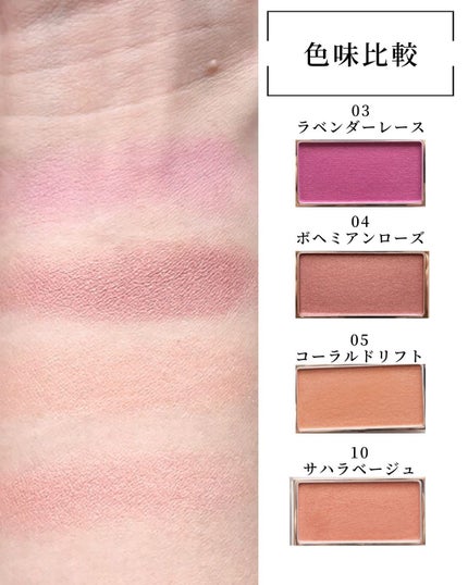 RMK ピュア コンプレクション ブラッシュ/RMK/パウダーチークを使ったクチコミ(6枚目)