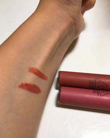 3CE VELVET LIP TINT/3CE/口紅を使ったクチコミ（2枚目）