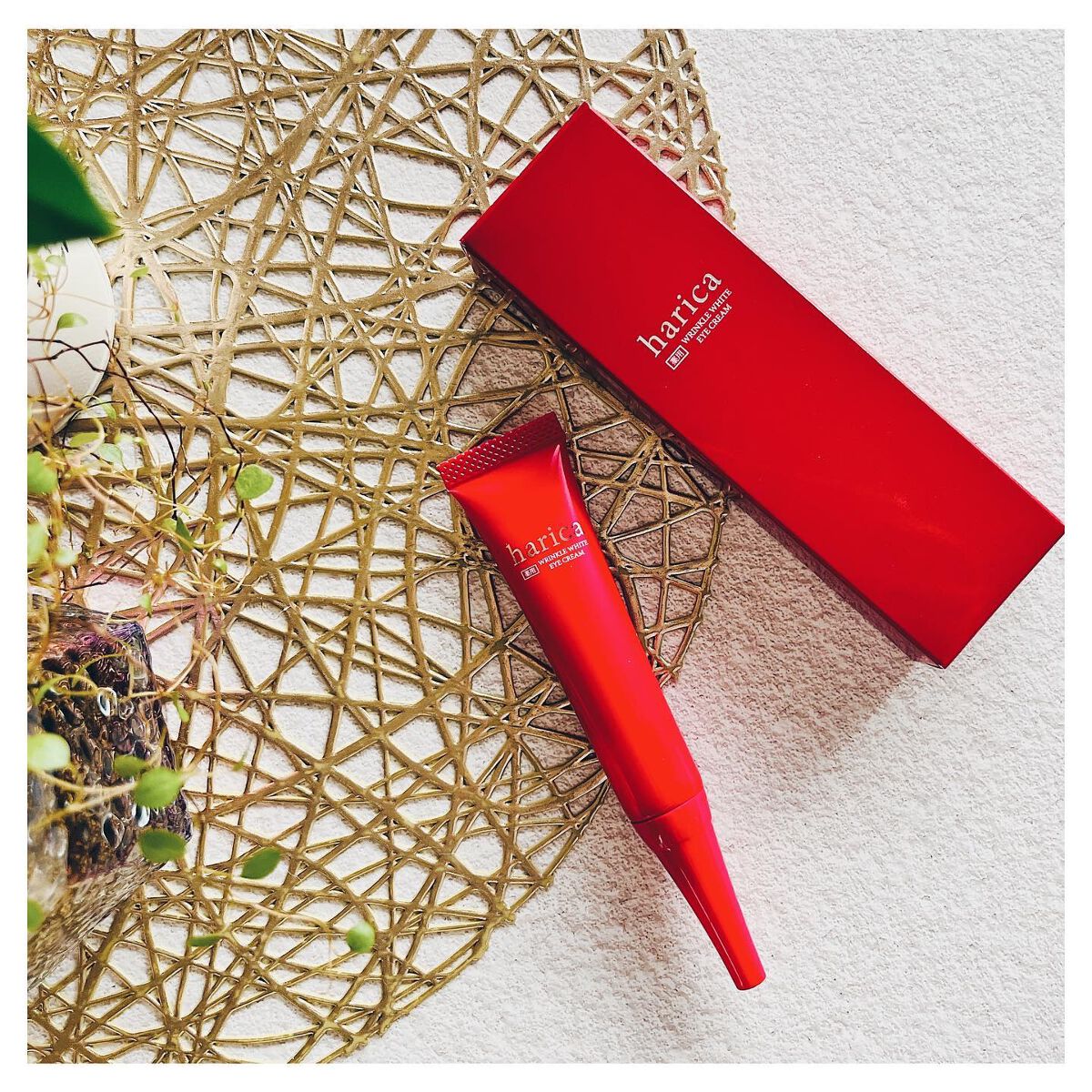 薬用リンクルホワイトアイクリーム/harica/アイケア・アイクリームを使ったクチコミ(7枚目)