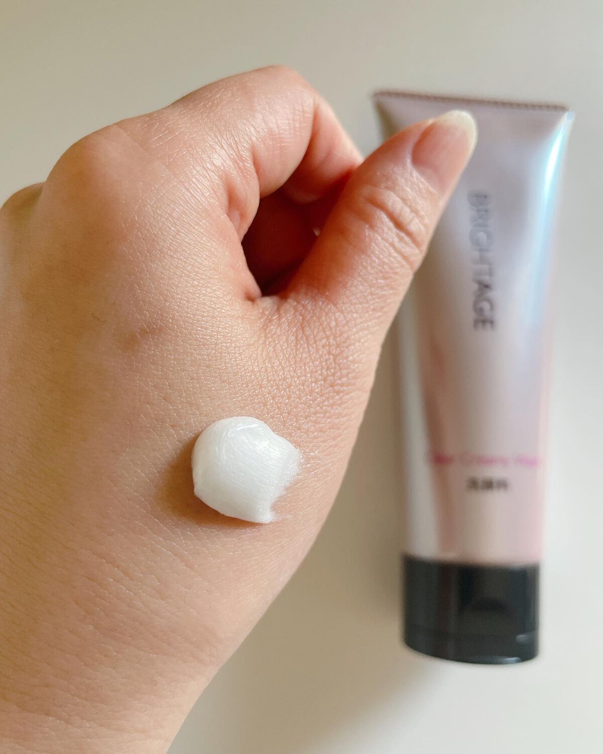 クリア クリーミーウォッシュ/BRIGHTAGE/洗顔フォームを使ったクチコミ（3枚目）