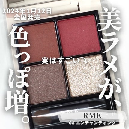 RMK シンクロマティック アイシャドウパレット/RMK/アイシャドウパレットを使ったクチコミ(1枚目)