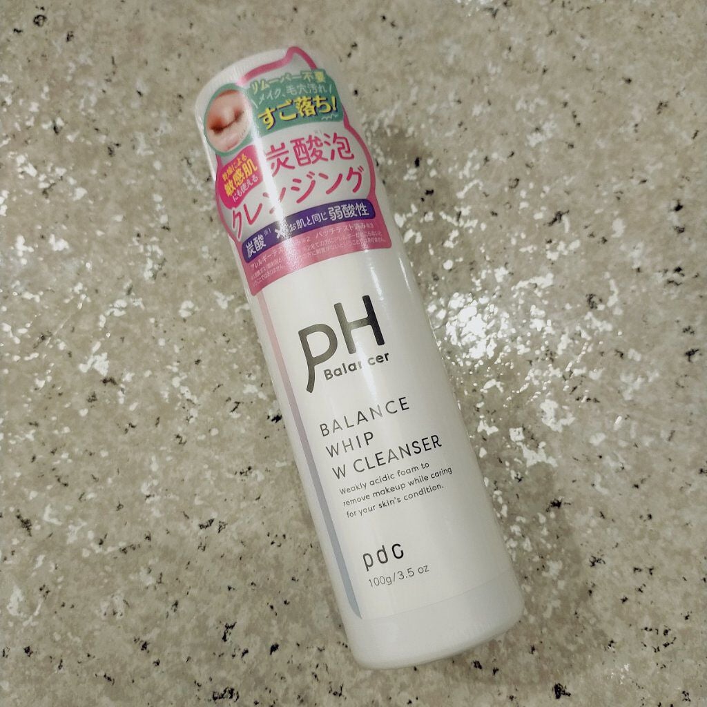 ピーエイチバランサー BホイップWクレンザー/pdc/泡洗顔を使ったクチコミ(1枚目)