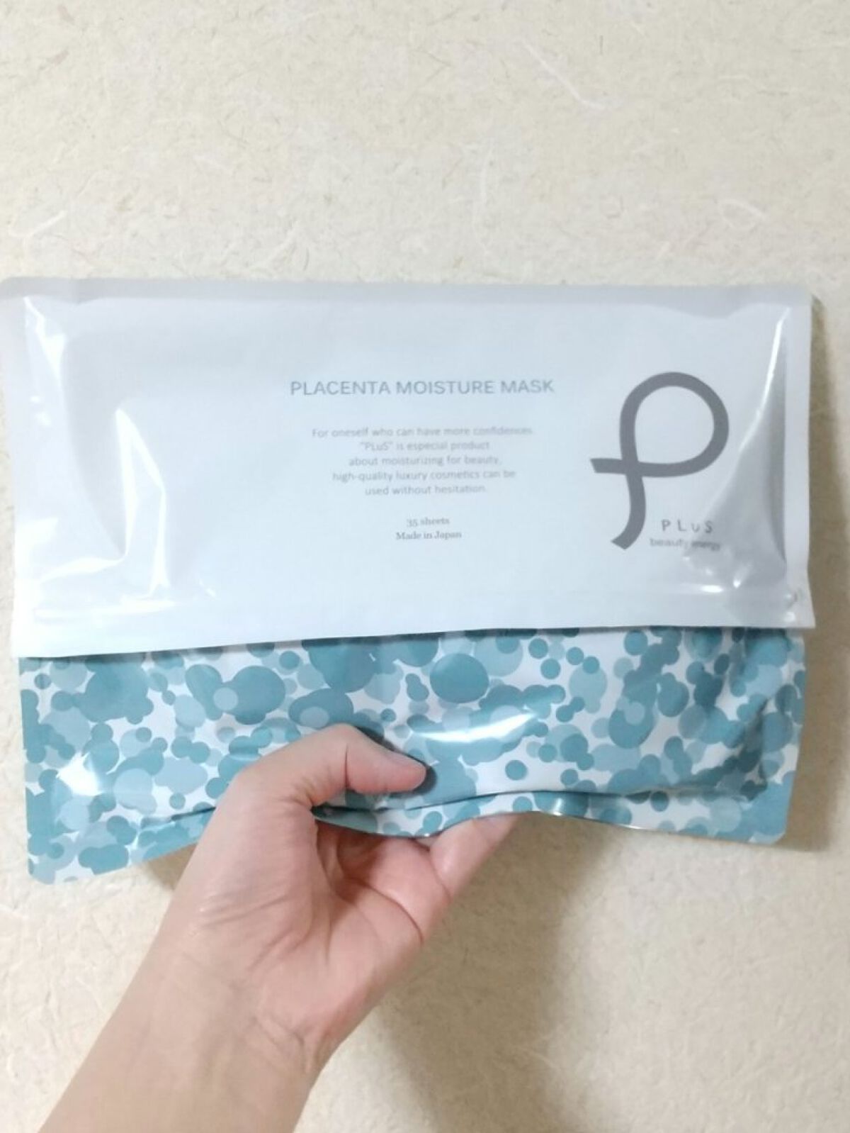 プラセンタモイスチュアマスク/PLuS/シートマスク・パックを使ったクチコミ（1枚目）
