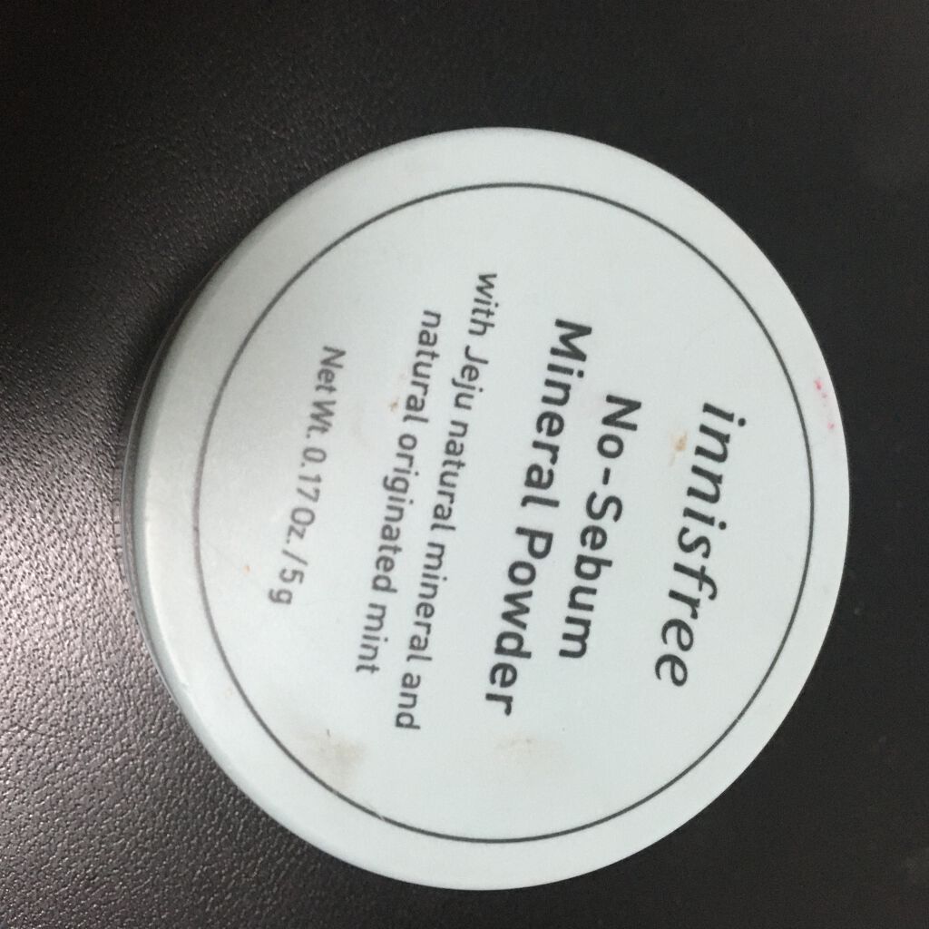 ノーセバム ミネラルパウダー/innisfree/ルースパウダーを使ったクチコミ（1枚目）