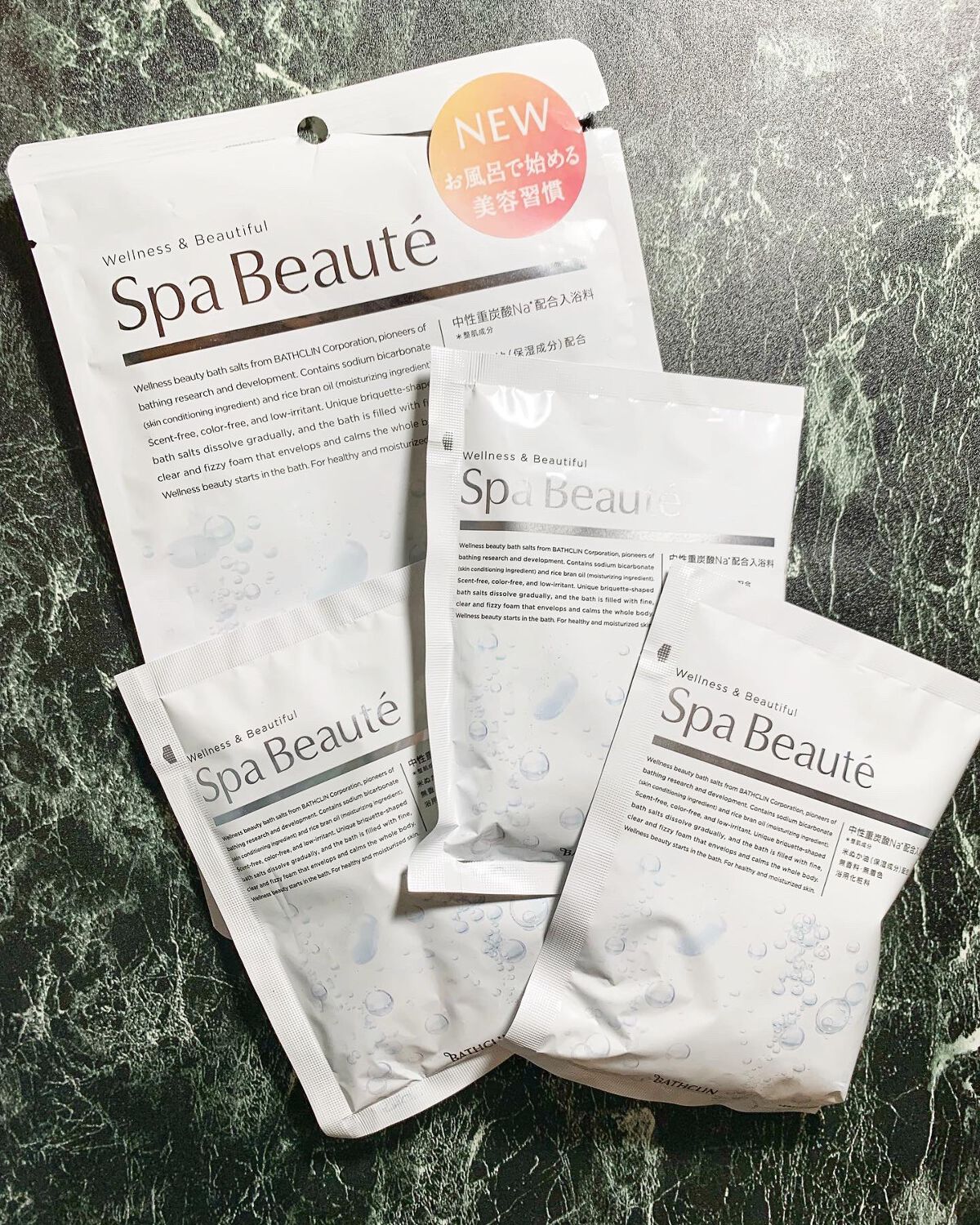 spa beaute/バスクリン/炭酸系入浴剤を使ったクチコミ（1枚目）