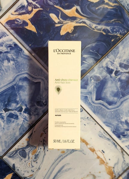 薬用 メディカル アンチヘアロスセラム/L'OCCITANE/頭皮ローションを使ったクチコミ(6枚目)