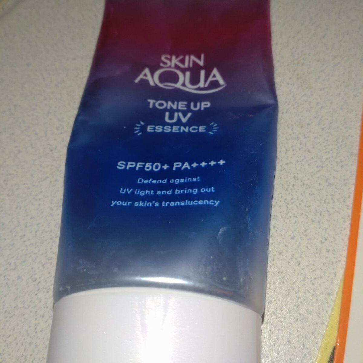 スキンアクア トーンアップUVエッセンス/スキンアクア/日焼け止めクリームを使ったクチコミ(1枚目)
