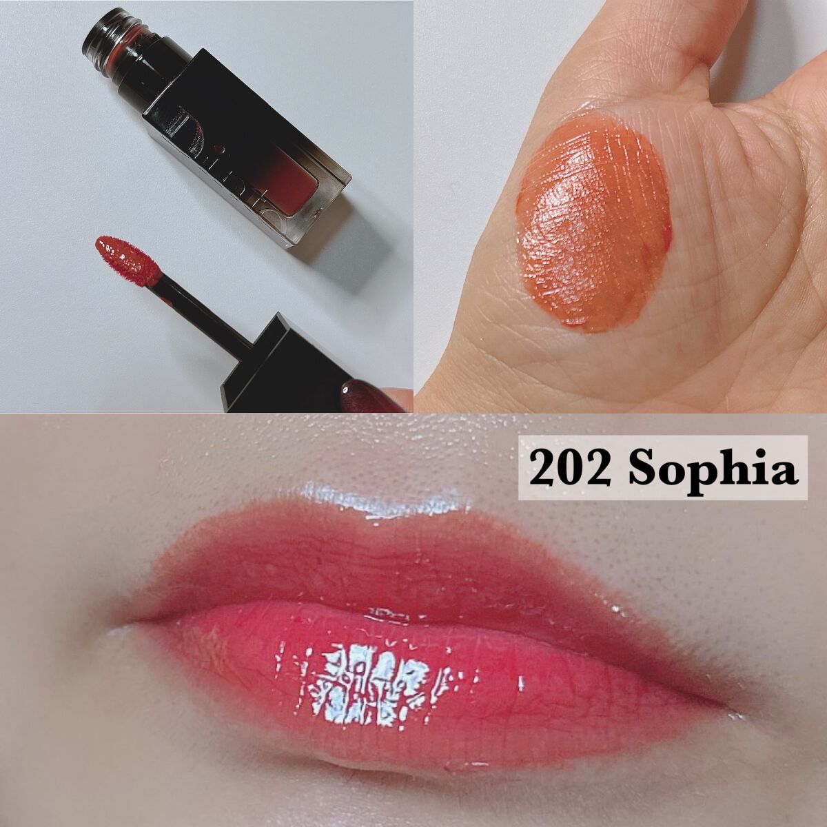 ブラーグロイリップティント/Dinto/リップティントを使ったクチコミ(3枚目)