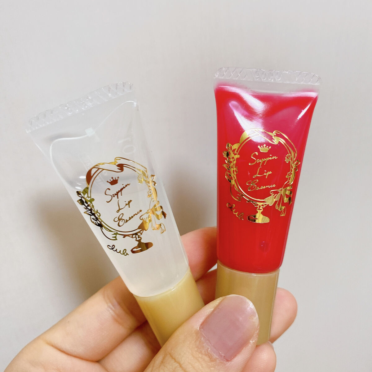 すっぴんリップエッセンス 05 レッド/クラブ/リップ美容液を使ったクチコミ（3枚目）