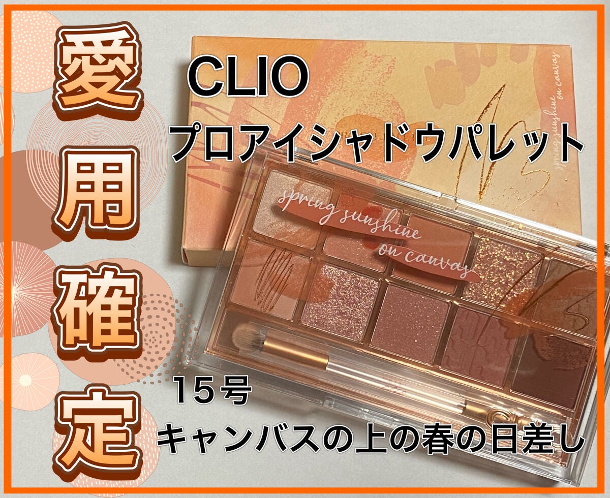プロ アイ パレット/CLIO/アイシャドウパレットを使ったクチコミ(1枚目)