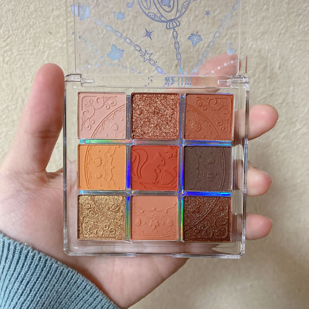 クォーツ 9色アイシャドウパレット(ドリームランドアイシャドウ)/ZEESEA/アイシャドウパレットを使ったクチコミ（2枚目）