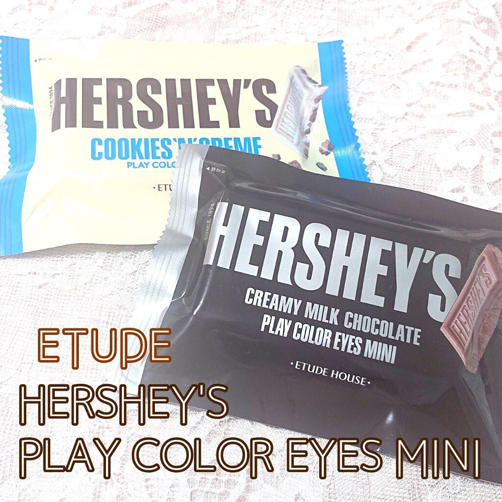 ハーシー プレイカラーアイズミニ/ETUDE/アイシャドウパレットを使ったクチコミ(1枚目)