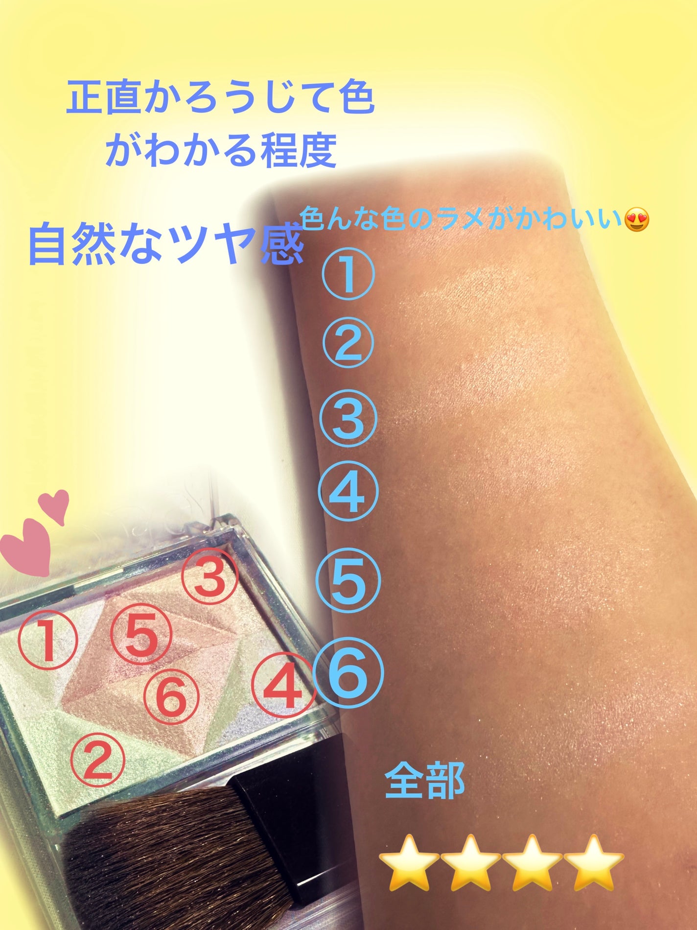 ミックスカラーチーク/CEZANNE/パウダーチークを使ったクチコミ(3枚目)