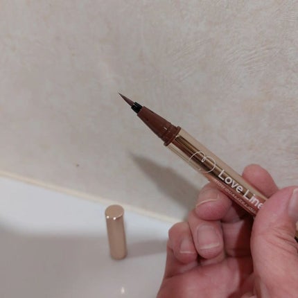 リキッドアイライナーR4/ラブ・ライナー/リキッドアイライナーを使ったクチコミ(2枚目)