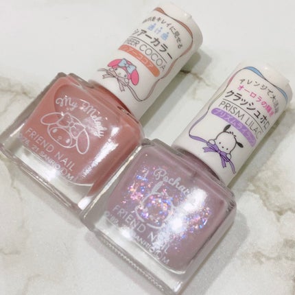 フレンドネイル(リニューアル品) /DAISO/マニキュアを使ったクチコミ(4枚目)