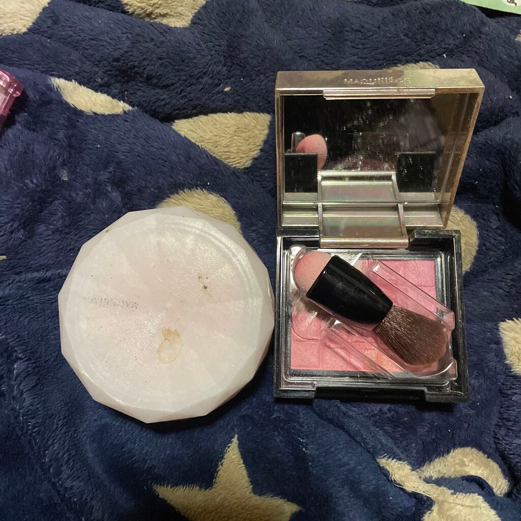 ドラマティックムードヴェール/マキアージュ/パウダーチークを使ったクチコミ(1枚目)