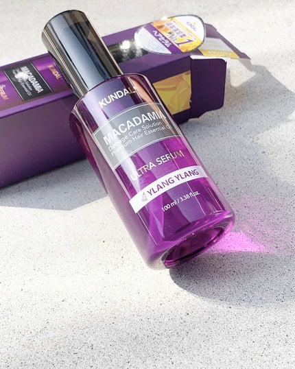クンダル マカダミア ウルトラヘアセラム /KUNDAL/ヘアオイルを使ったクチコミ(1枚目)