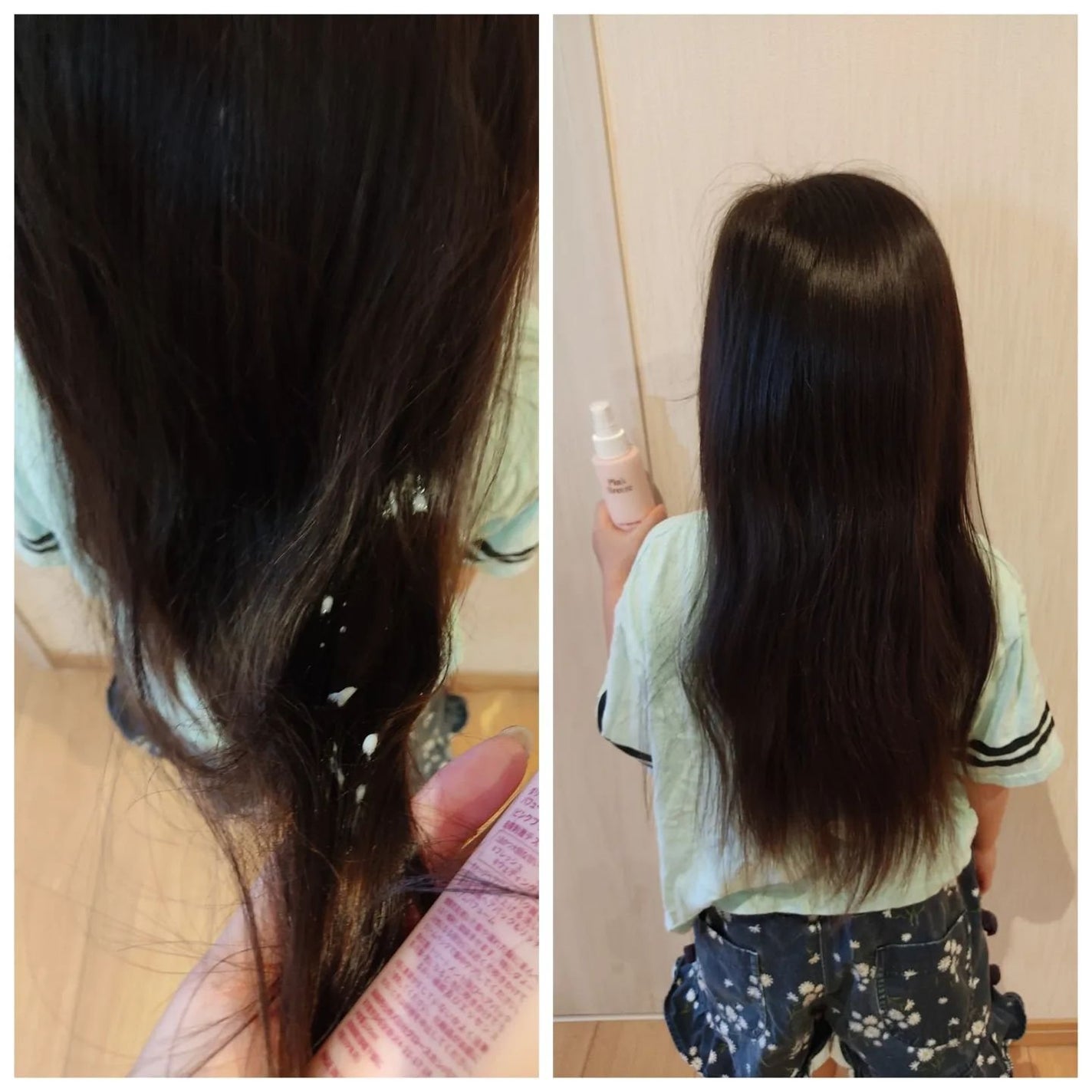 パフュームヘアパックインミスト Pink Breeze/Daleaf/アウトバストリートメントを使ったクチコミ(4枚目)